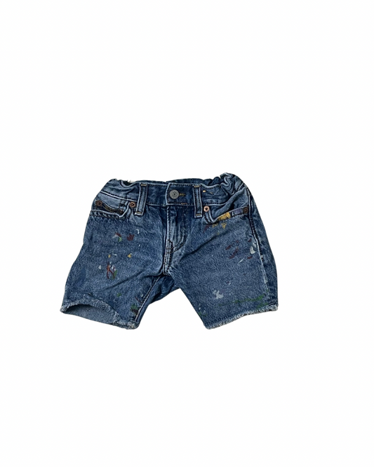 polo jean shorts - 2T