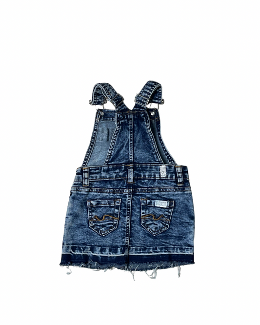 7 for all mankind overall jean skirt - 18M