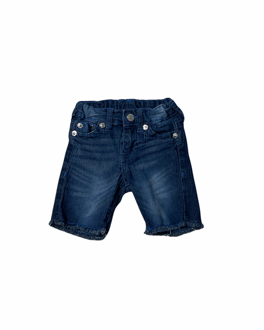 true religion jean shorts - 2T