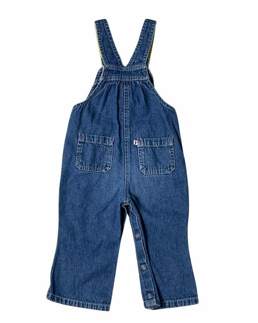 tommy hilfiger overall jeans - 12/18M