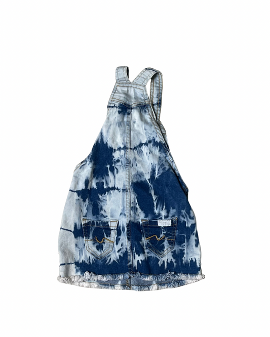 7 for all mankind overall jean skirt - 18M