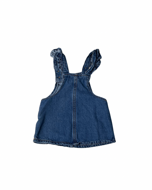 levi's overall jean skirt - 12M