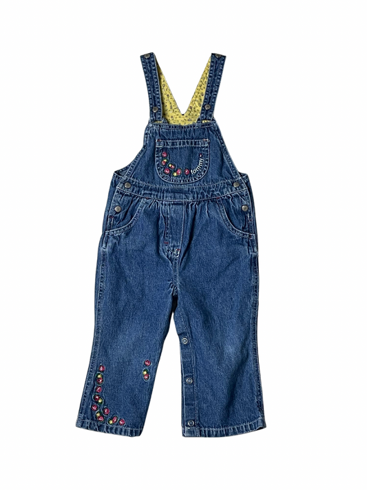 tommy hilfiger overall jeans - 12/18M