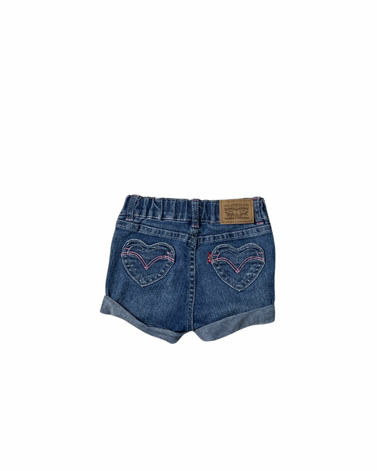 levi's jean shorts - 3/6M