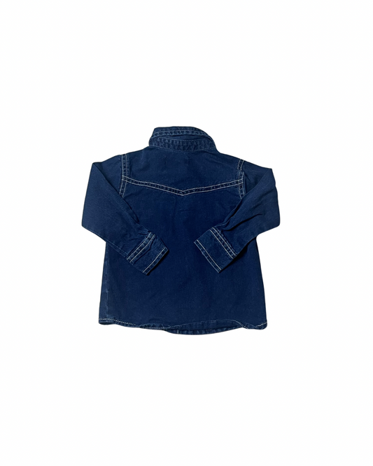 7 for all mankind jean button up - 12M