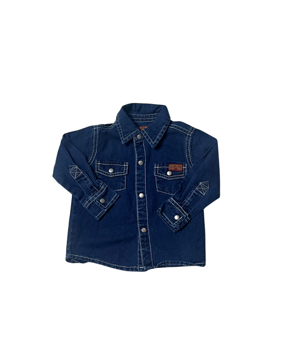 7 for all mankind jean button up - 12M