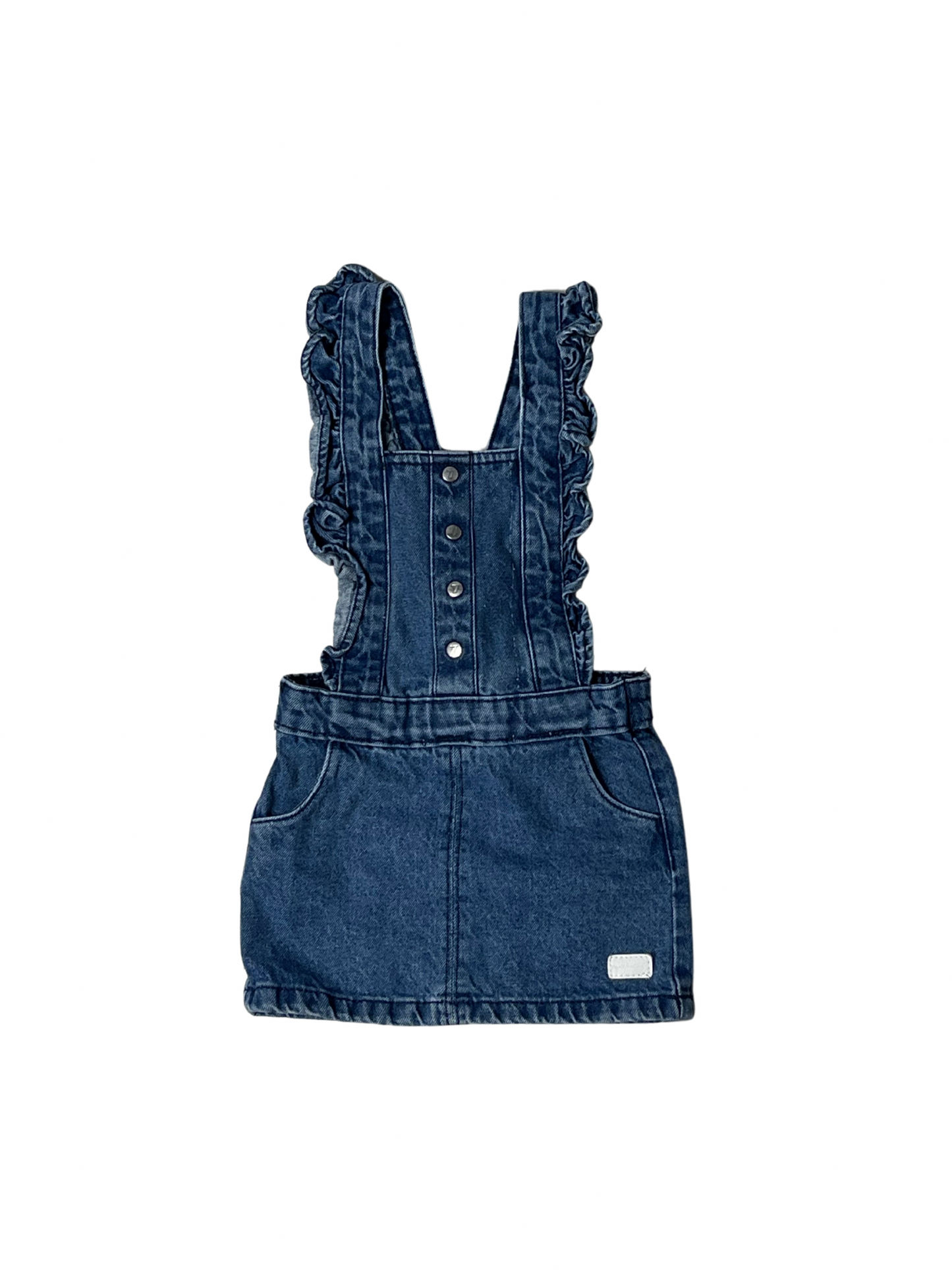 7 for all mankind overall jean skirt - 18M