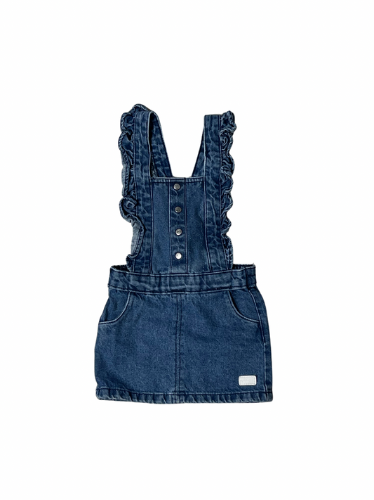 7 for all mankind overall jean skirt - 18M