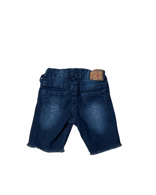 true religion jean shorts - 2T