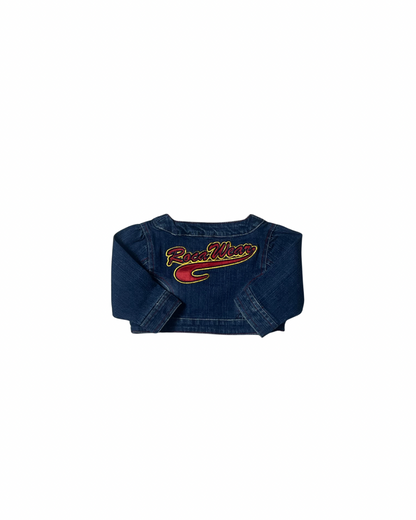 rocawear cropped jean jacket - 0/6M