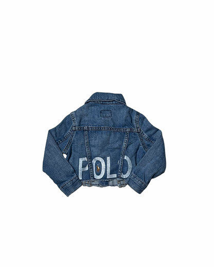 polo cropped jean jacket - 2T